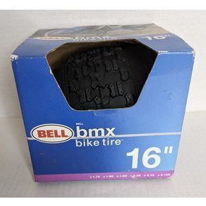 New BELL 16" BMX Bike Tire High Performance Carbon Steel Bead BLACK